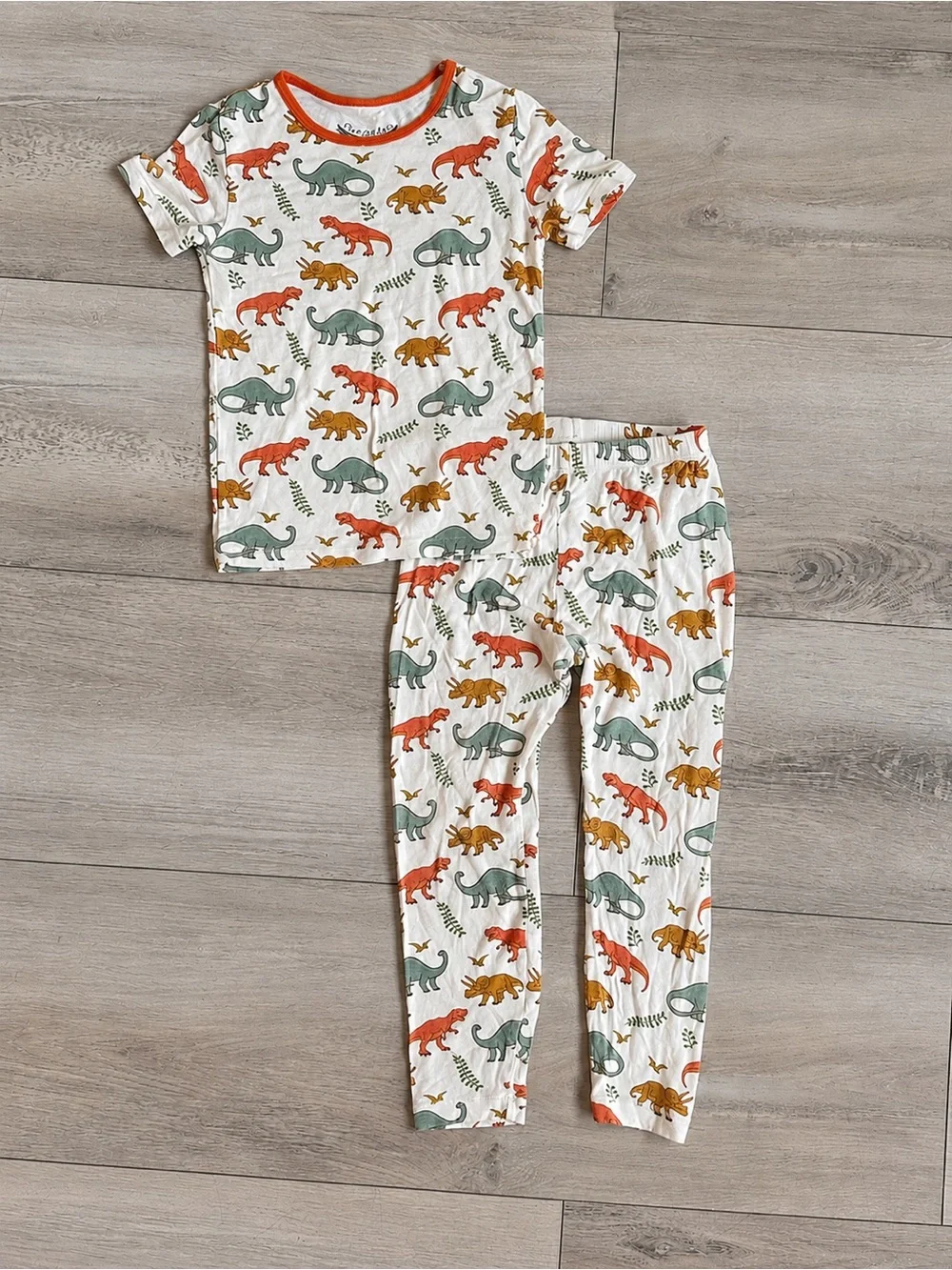 Kids 5-Pair Pajama Set - Assorted Patterns and BedHead, Free Birdees, Rosewood